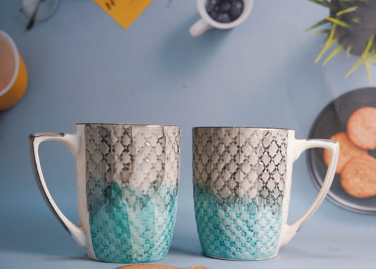 Python shaded coffee mugs