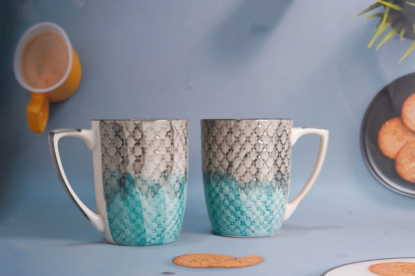 Python shaded coffee mugs