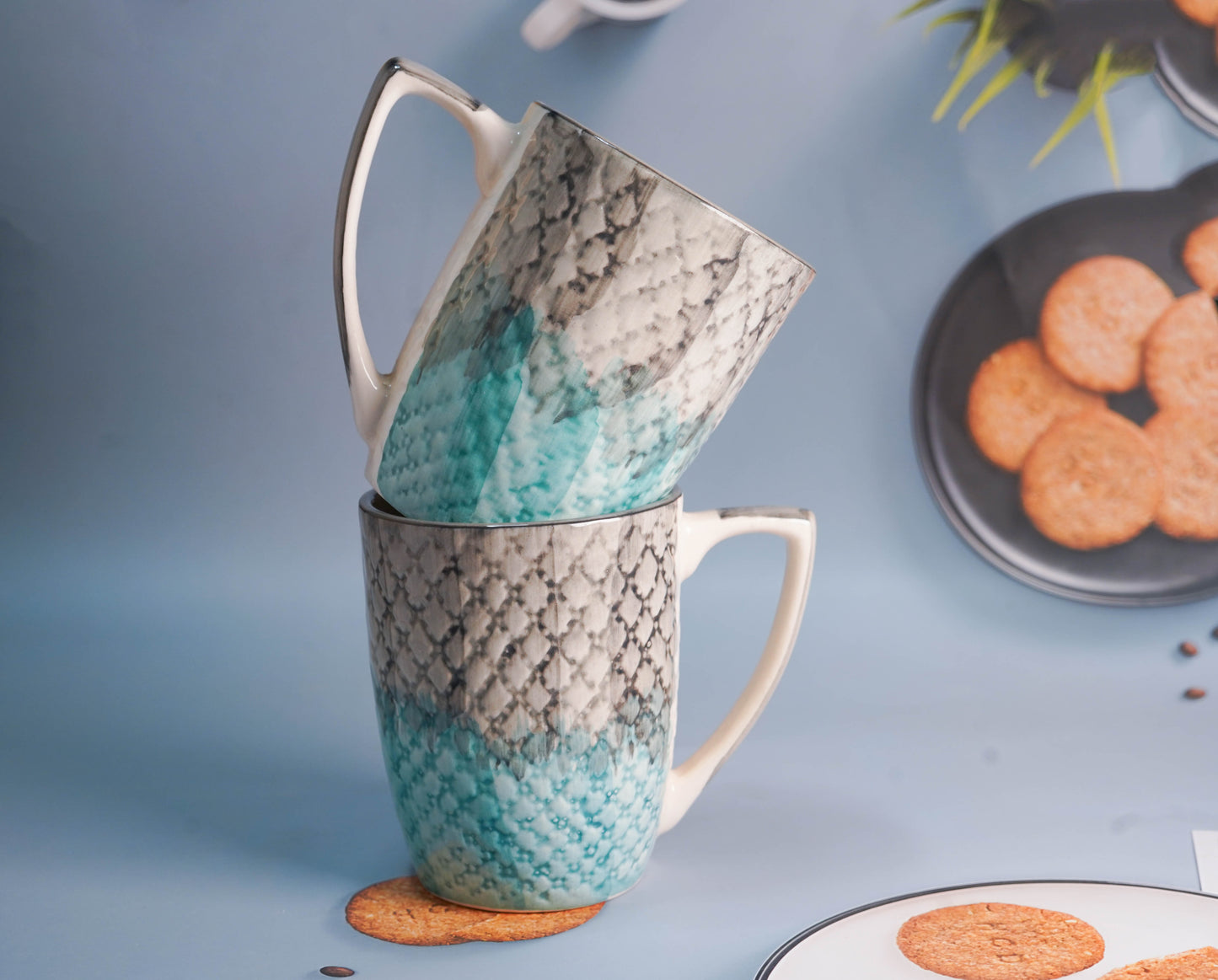 Python shaded coffee mugs