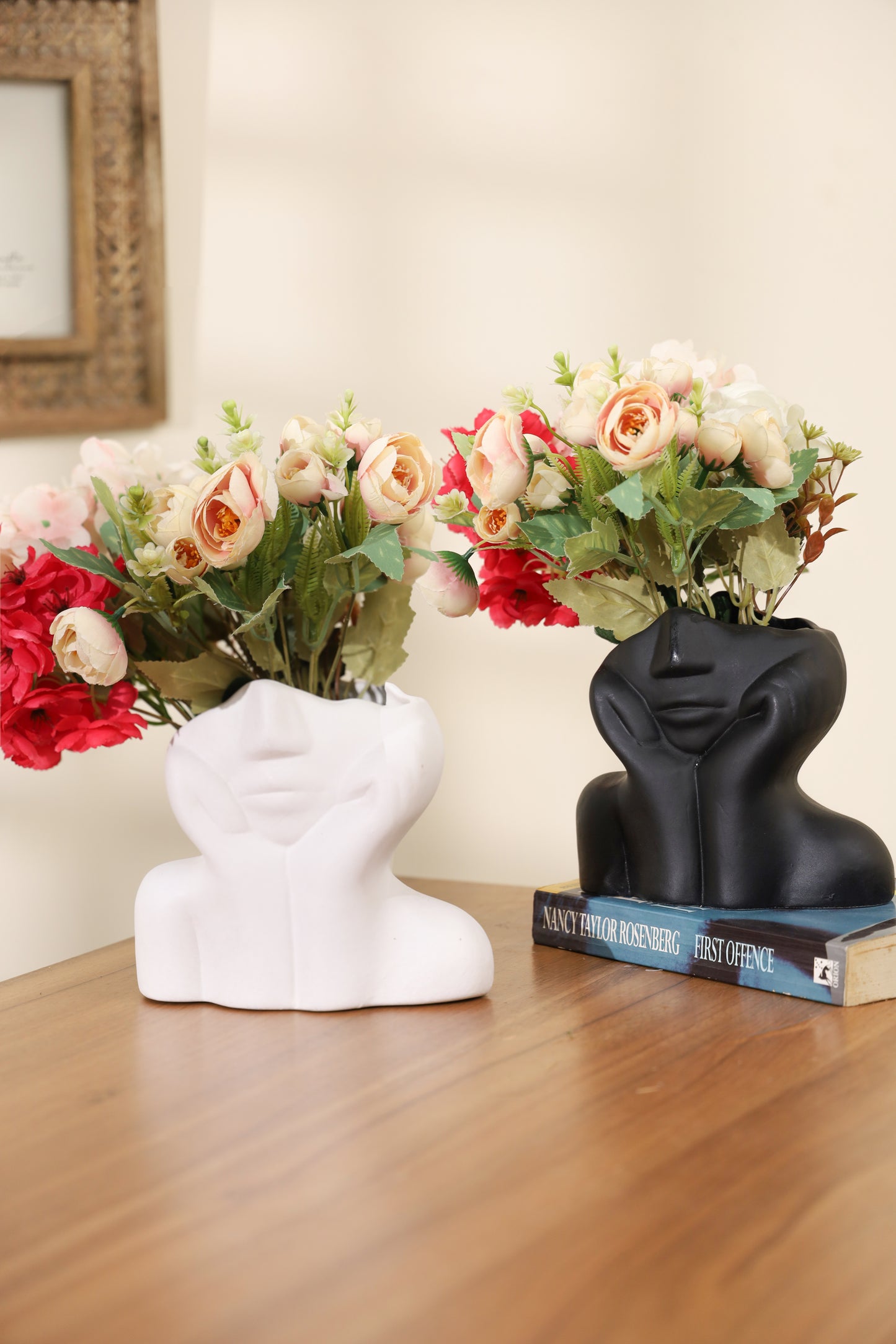 My sweet lady vases (set of 2)