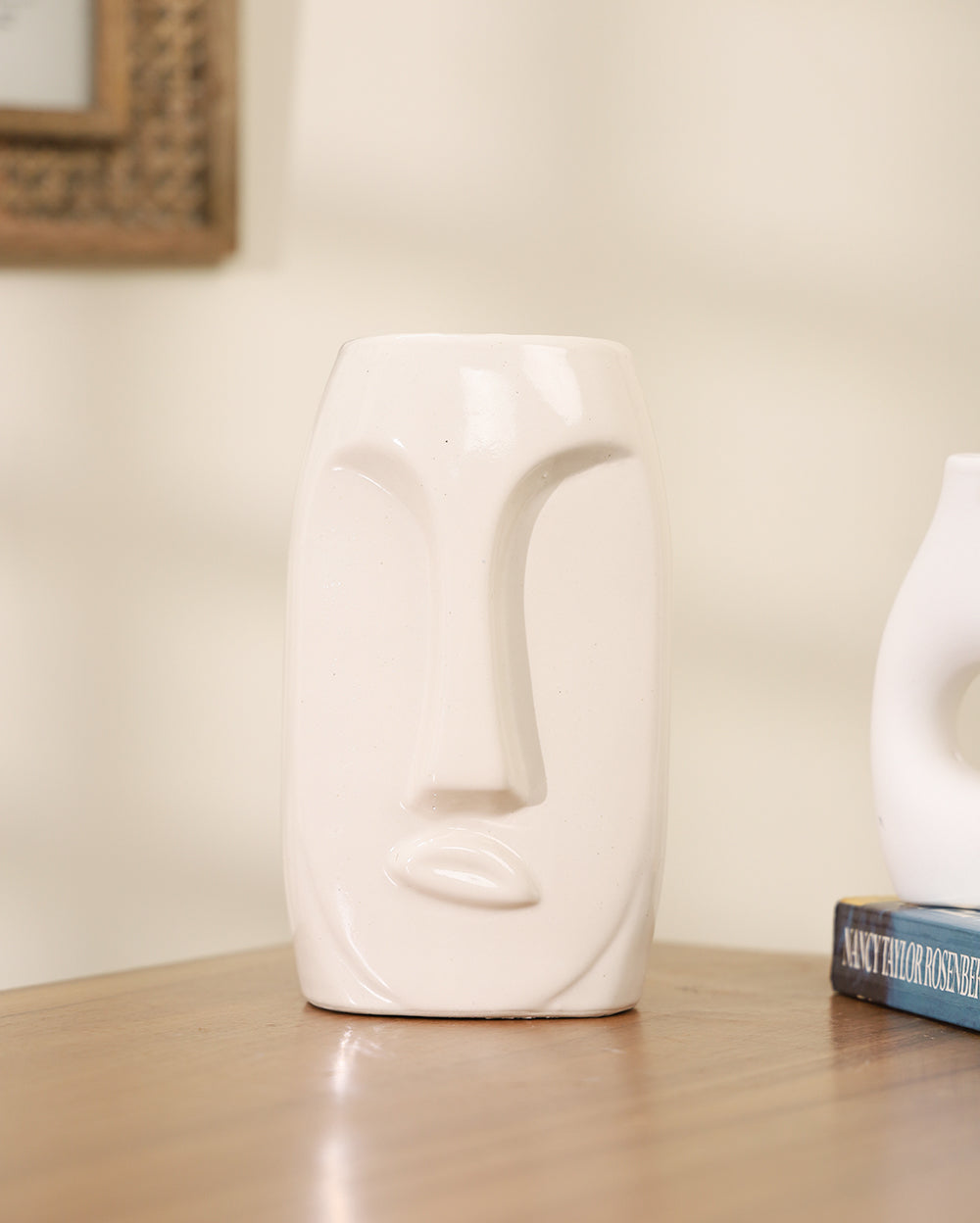 Afro face vase