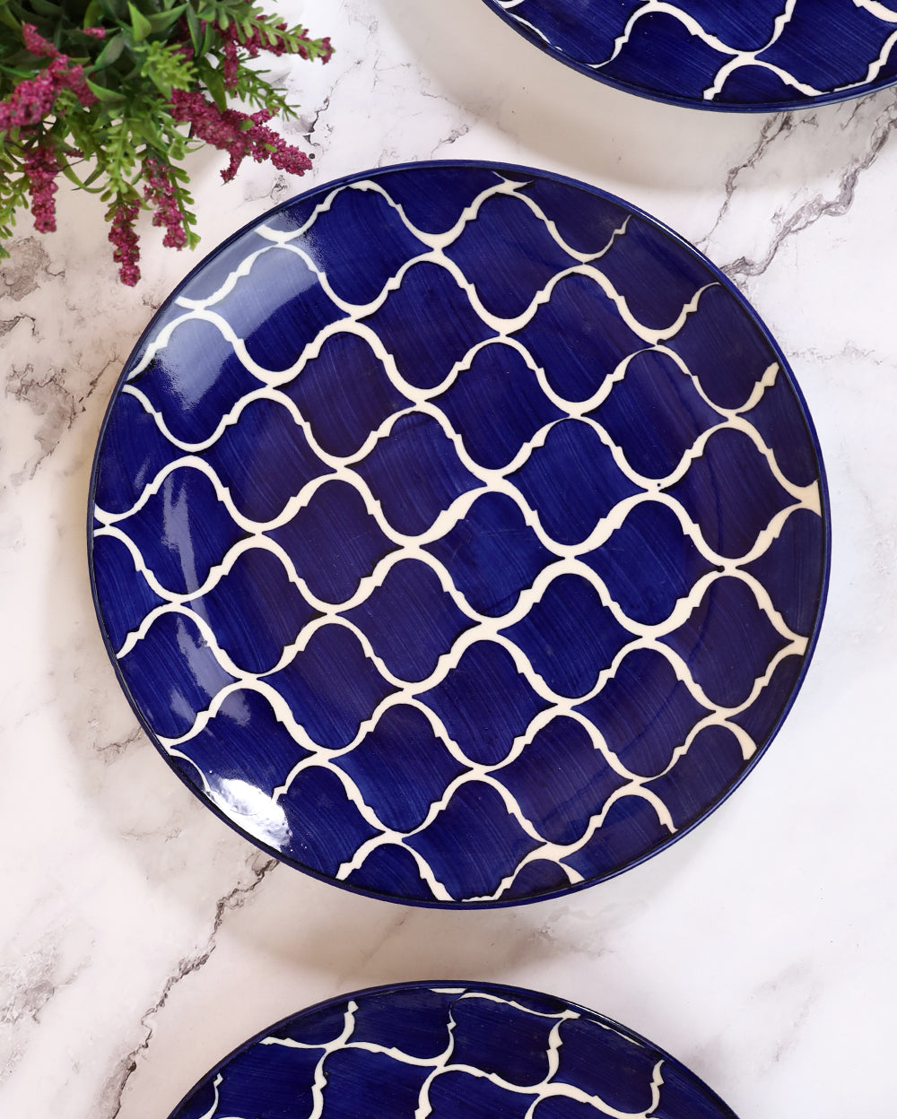 Geometrical dinner set