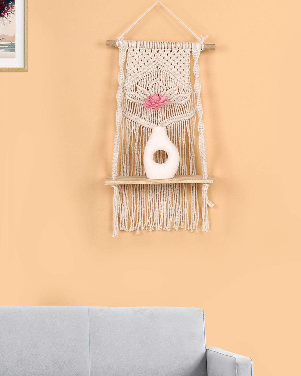 Lotus Macrame Wall Hanging