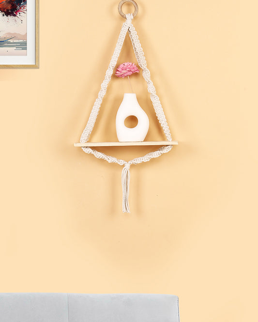 Triangle Macrame Wall Hanging