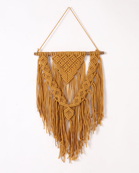 Honeycomb Macrame Wall Hanging