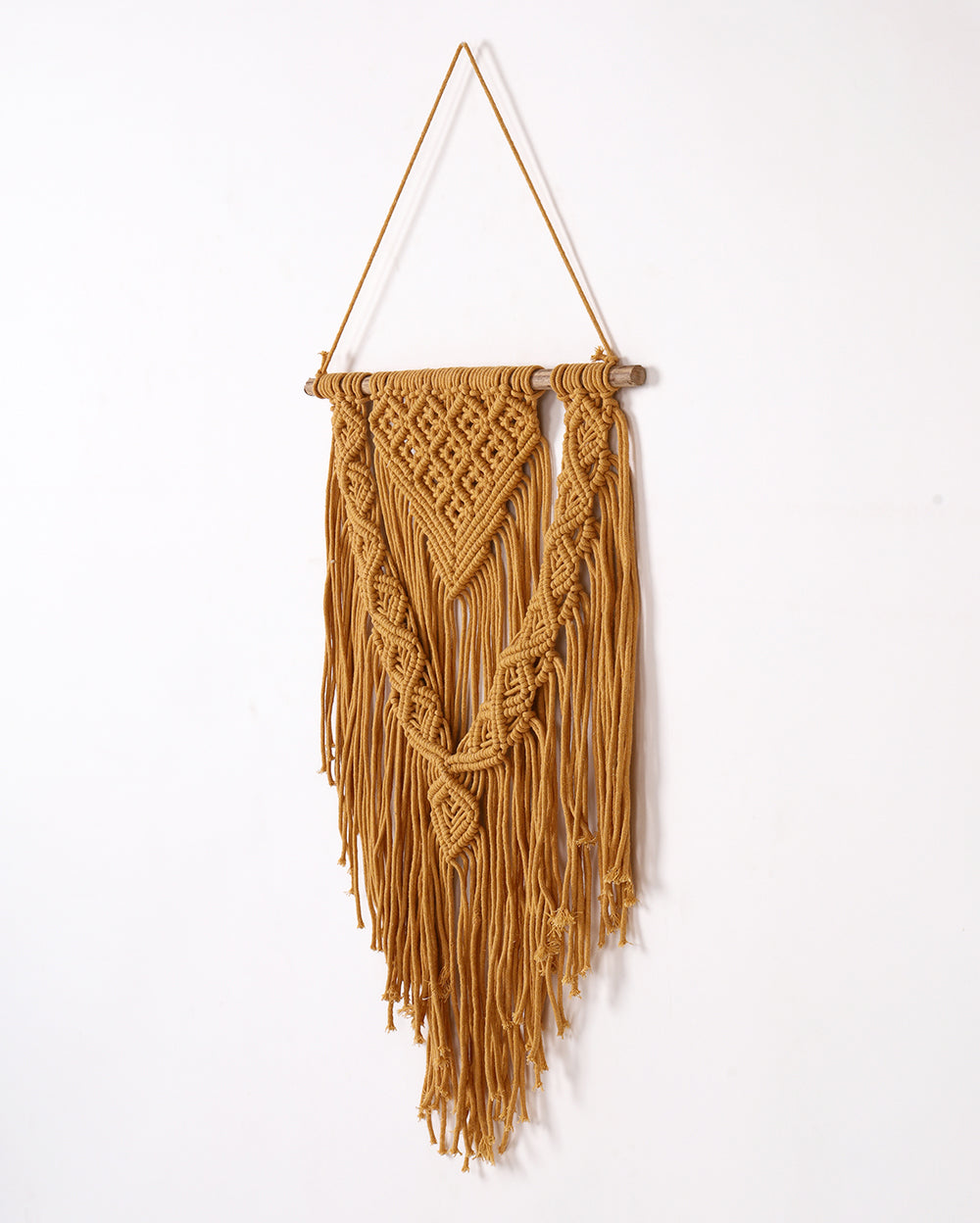 Honeycomb Macrame Wall Hanging