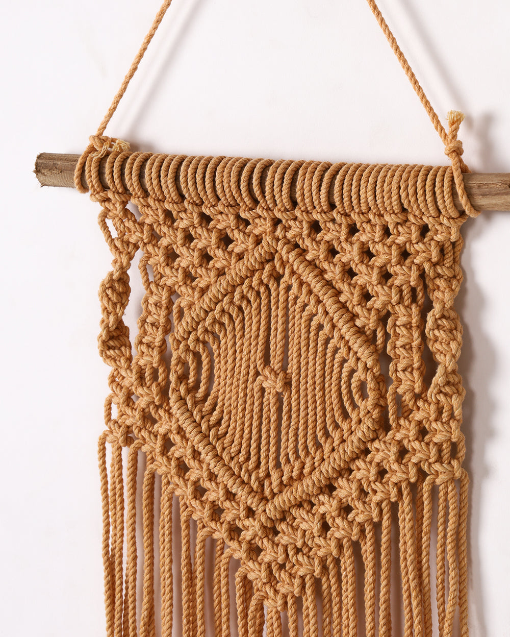 Honey Flowing macrame wall hanging