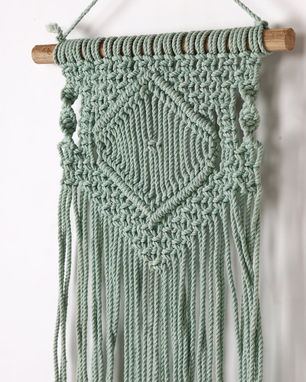 Emerald Flowing macrame wall hanging