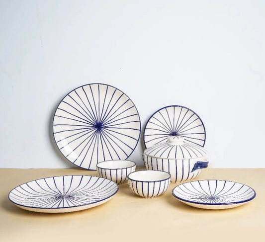 Wildflower Dinner Set 7 Pcs