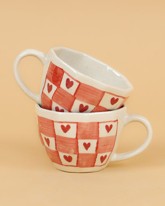 The xoxo heart mug