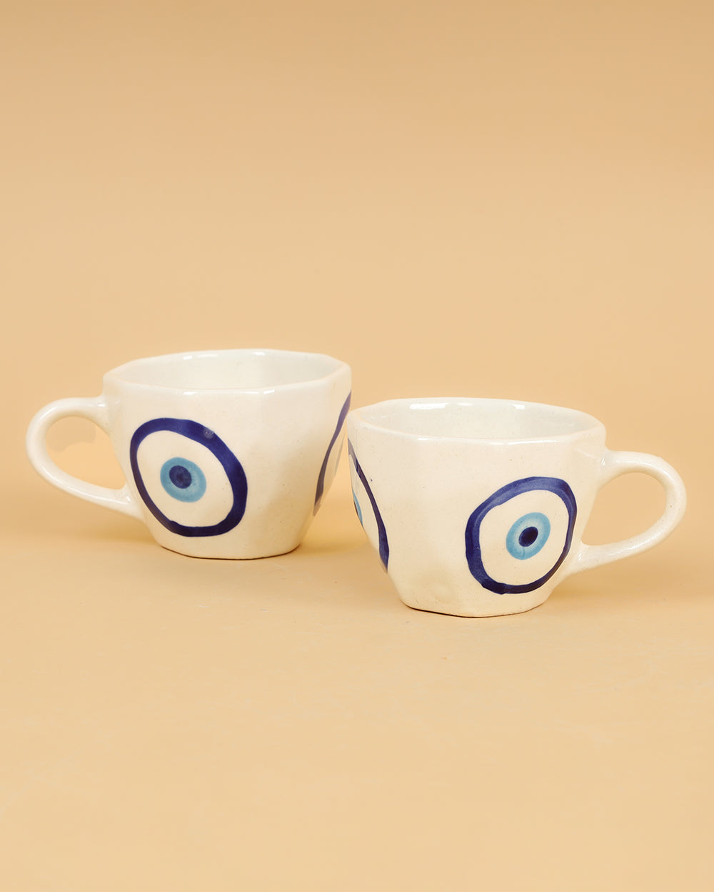 Evil eye coffee cup