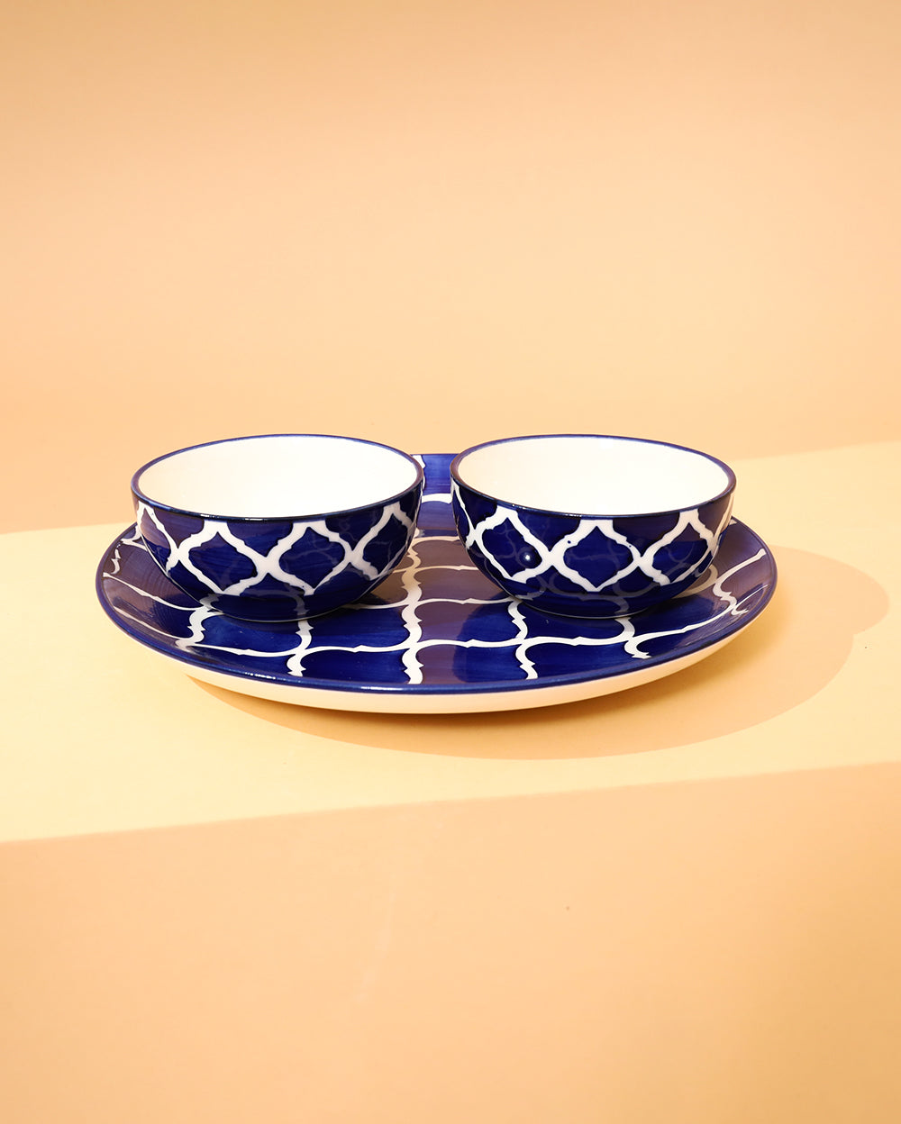 Geometrical dinner set