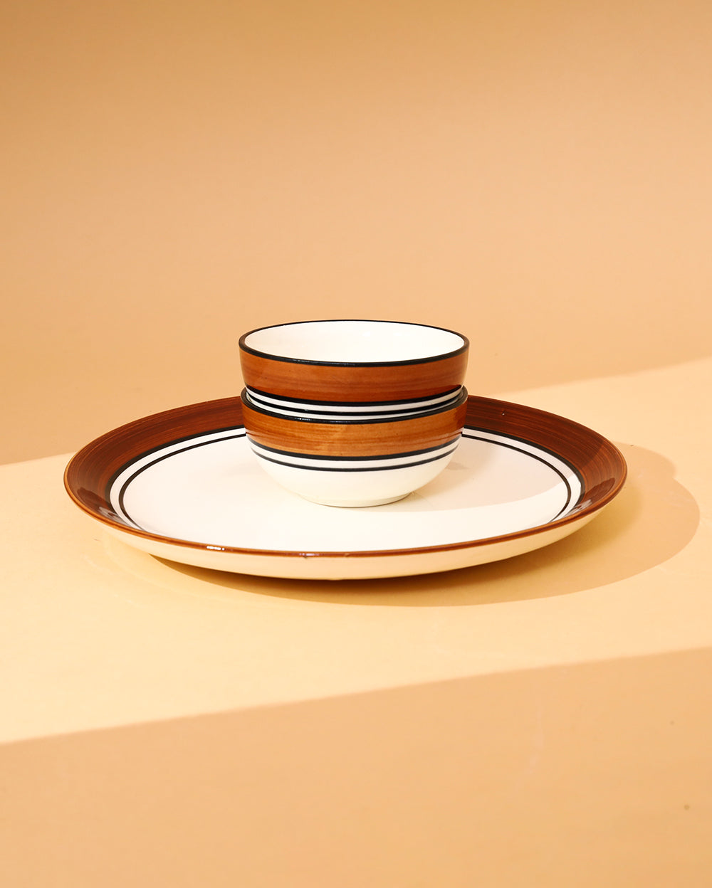 Classic dinner set of 3