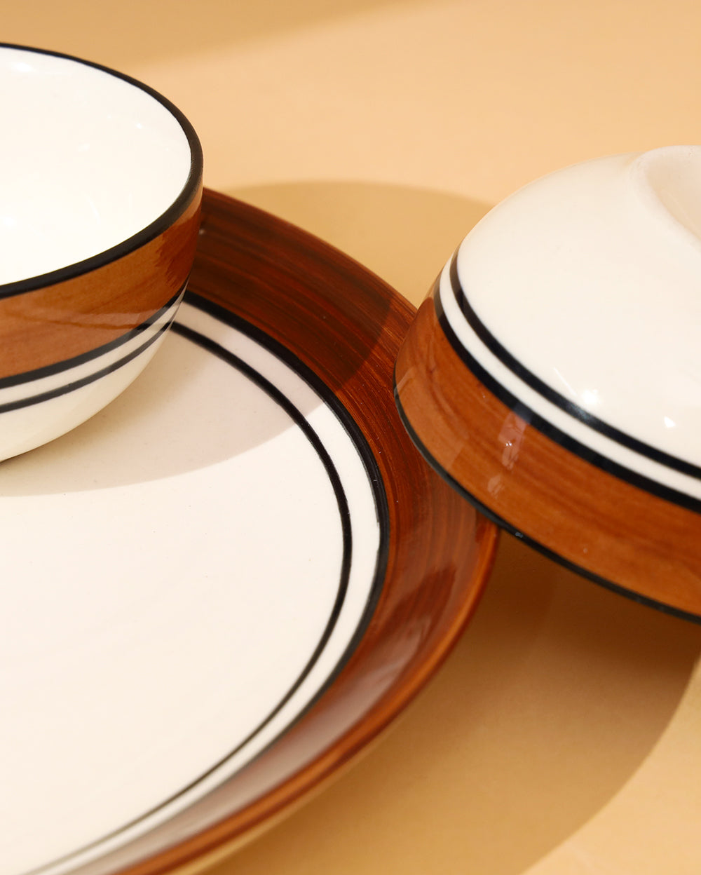 Classic dinner set of 3