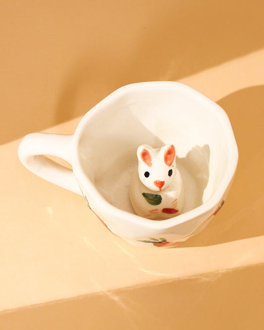 The bunny cup ( Microwave Safe )