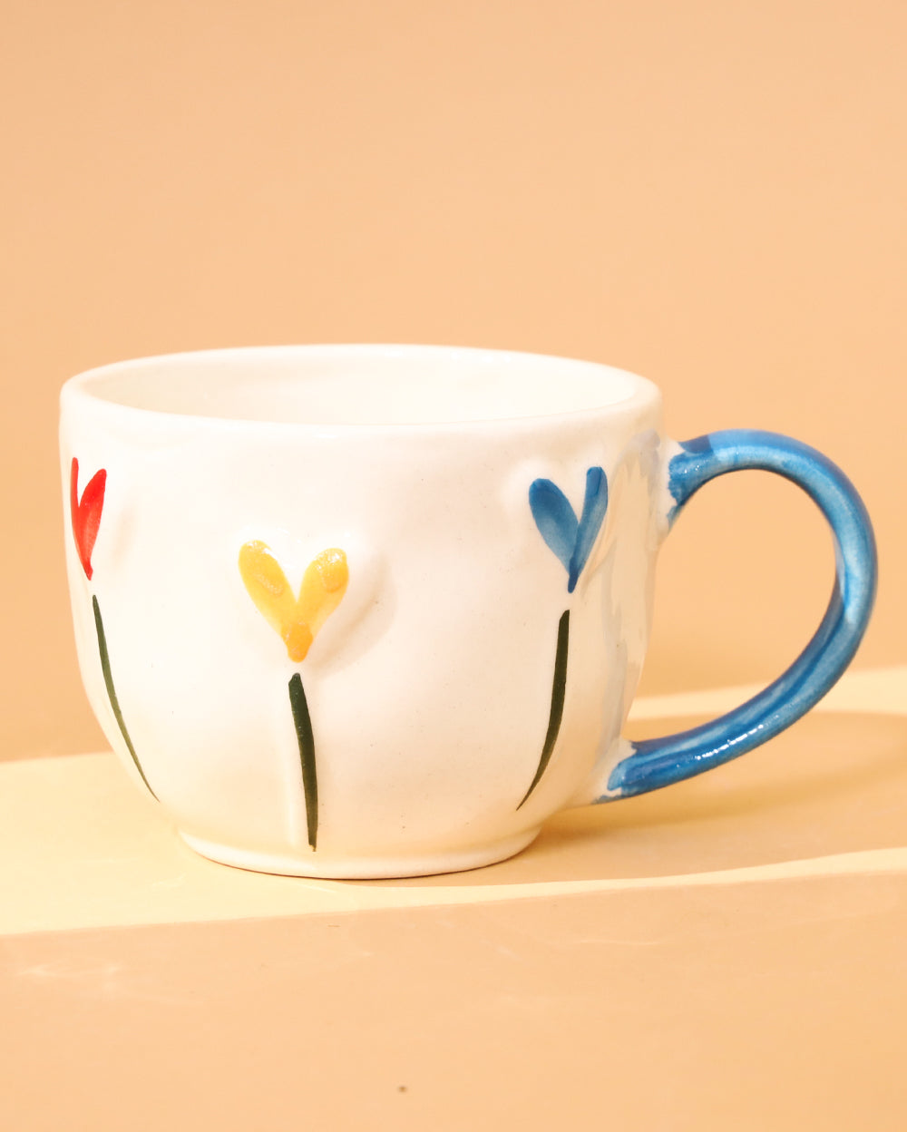 Floating hearts cup ( Microwave Safe )