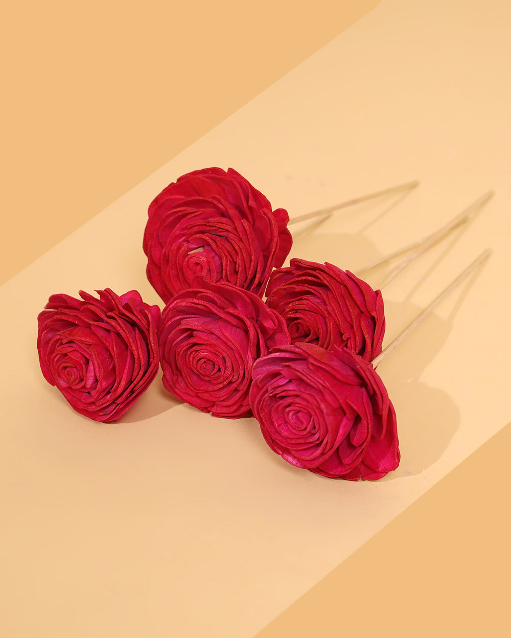 Valentine Shola Roses ( Set of 5 )