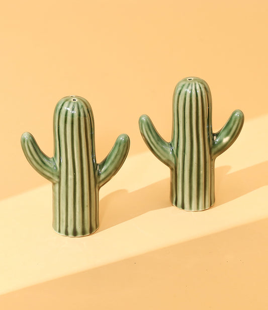 Cactus salt n pepper set