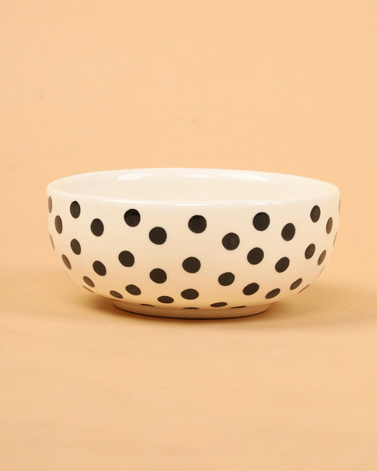 Polka dot bowls