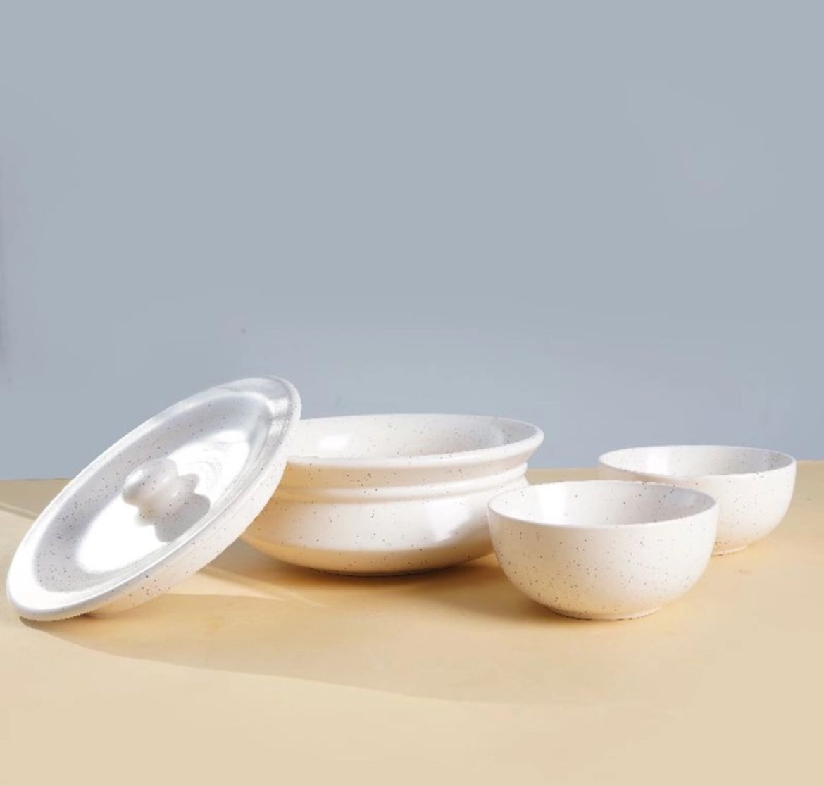 Pearl dinner set of 3