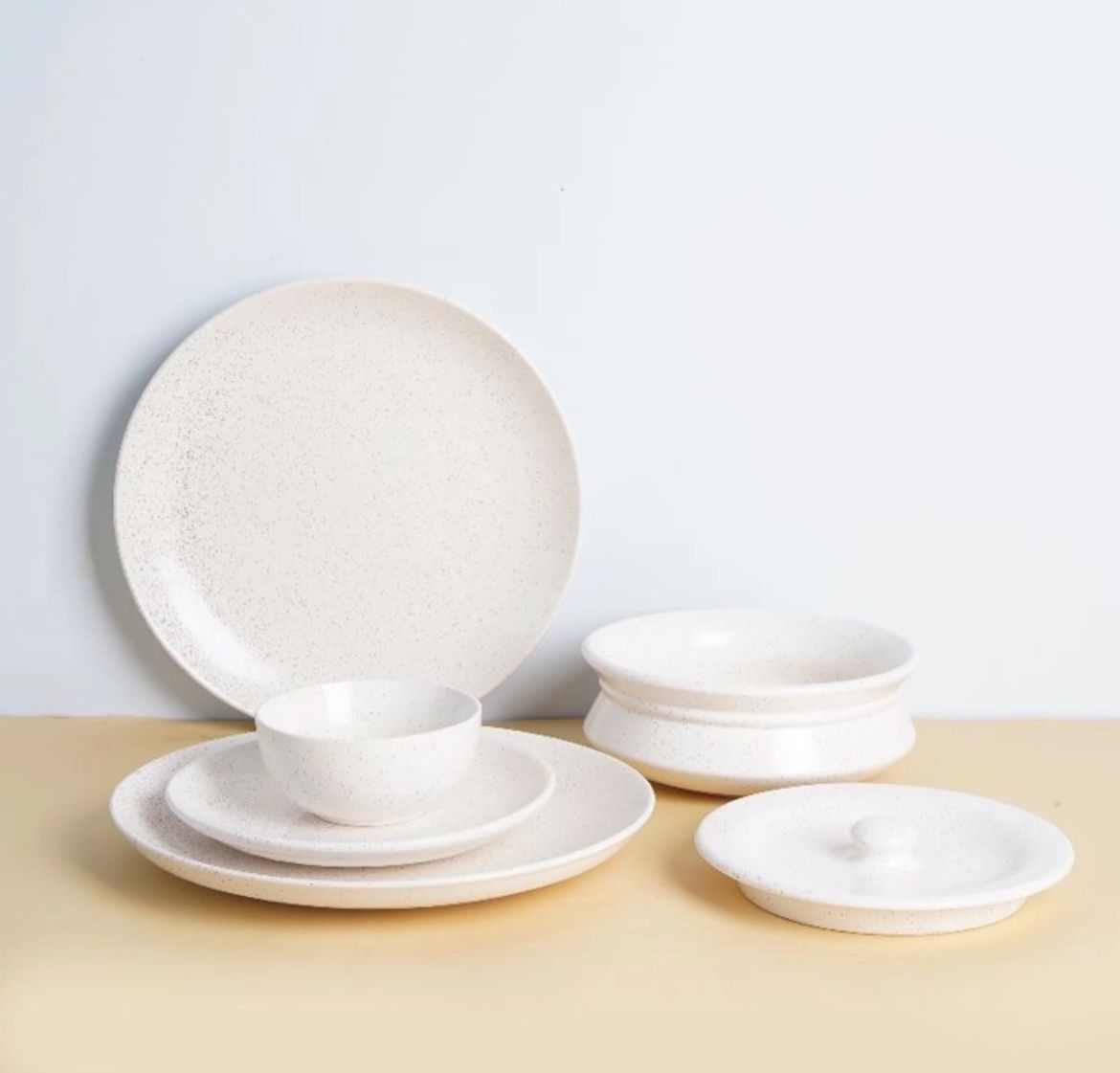 Pearl dinner set of 3