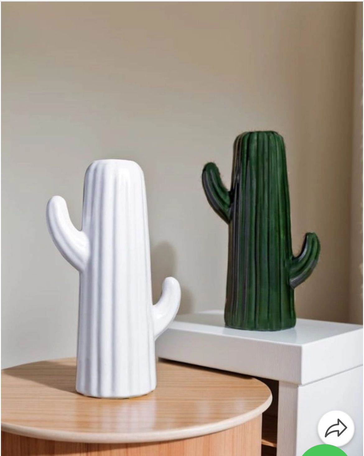 Cactus vase