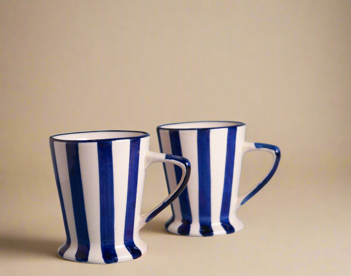 Tall Neel Mug Set of 2